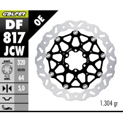 BRAKE ROTOR FLOATECH WAVE