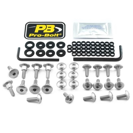 Kit de boulons pour carénage en aluminium pour Suzuki