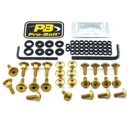 Aluminium Fairing Bolt Kit for Suzuki