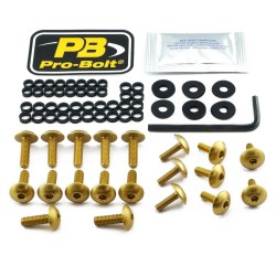 Kit de boulons pour carénage en aluminium pour Suzuki