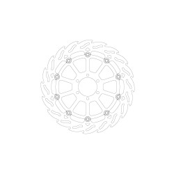 Disque de frein flottant alu FLAME