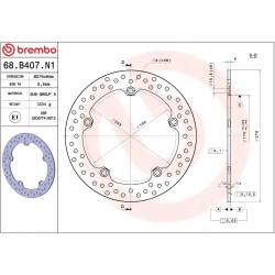 BRAKE ROTOR FIXED SERIE ORO PRIME LINE