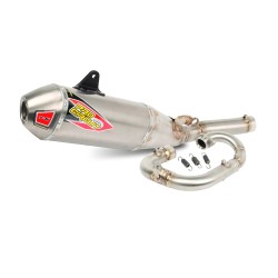 SYSTÈME D'ÉCHAPPEMENT T-6 BC INOX TITANE