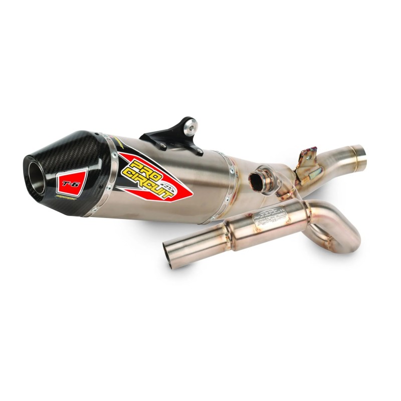 T-6 EURO EXHAUST SYSTEM SS TI CF