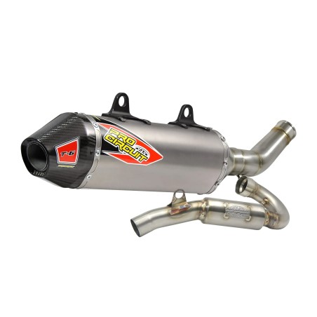 T-6 EURO EXHAUST SYSTEM SS TI CF