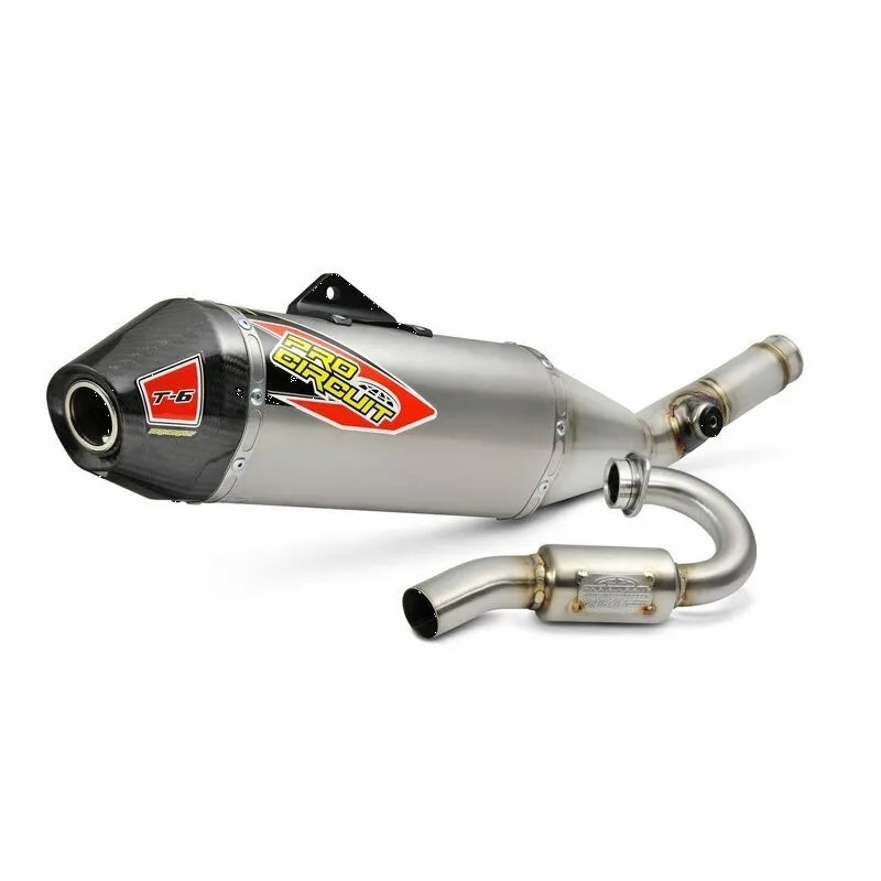 T-6 EURO EXHAUST SYSTEM SS TI CF