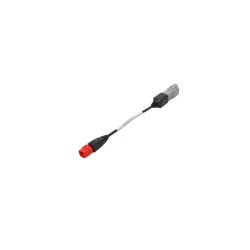 Crossover cable for Harley-Davidson Euro5 plug to HD German 6-pin plug