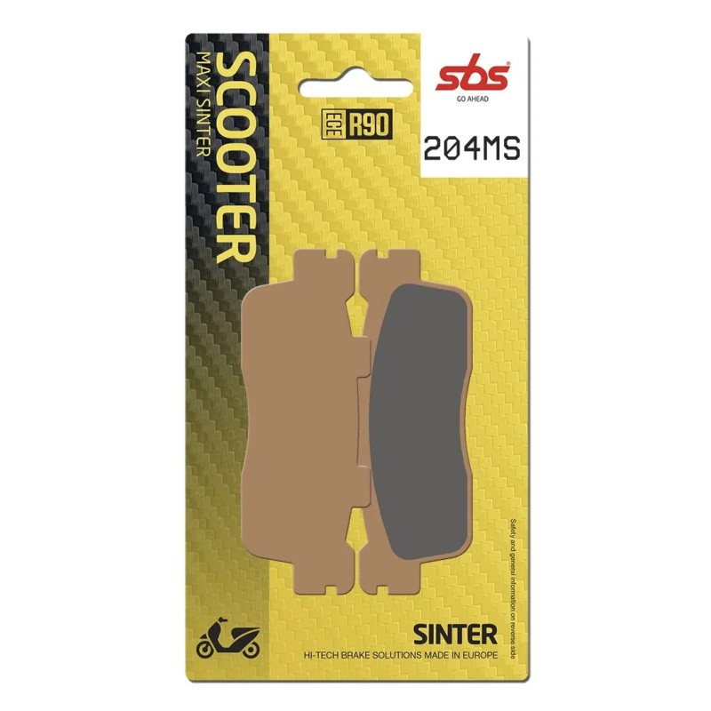 MS Scooter Maxi Sintered Brake Pads