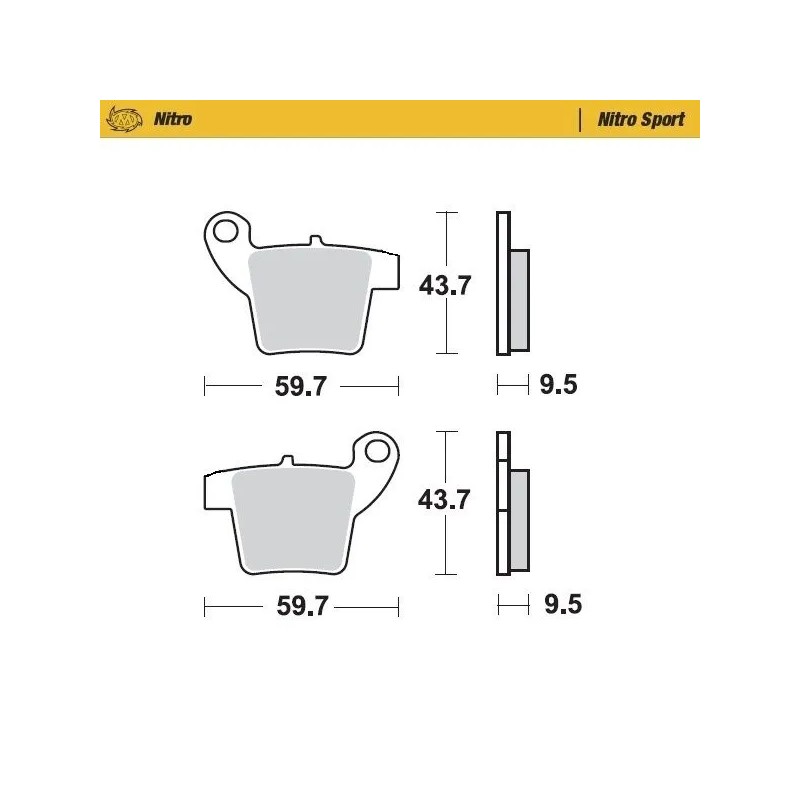 Nitro Sport Brake Pads