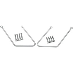 Chrome Saddlebag Support Brackets