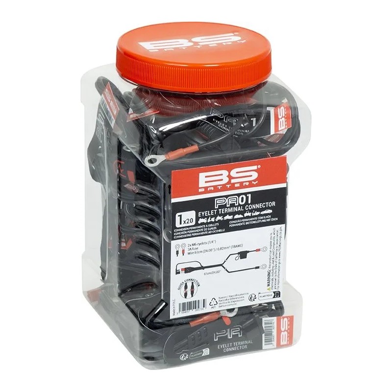 Connecteur à œillet BS BATTERY PA-01 boîte de 20
