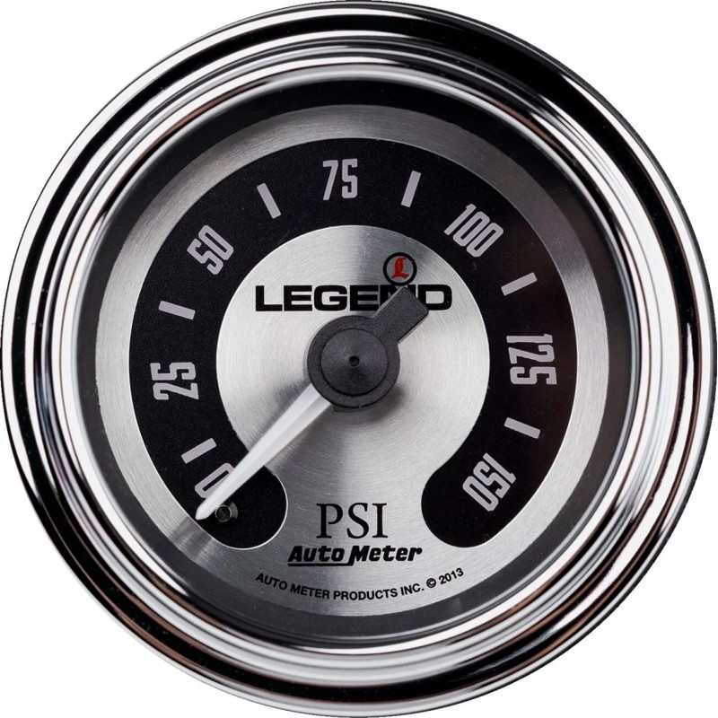 Fairing Mounted LED Backlit PSI Gauges