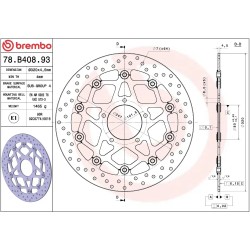 DISQUE DE FREIN FLOTTANT SERIE ORO PRIME LINE