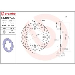 BRAKE ROTOR FIXED SERIE ORO PRIME LINE