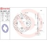 BRAKE ROTOR FIXED SERIE ORO PRIME LINE