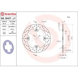 DISQUE DE FREIN FIXE SERIE ORO PRIME LINE