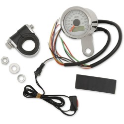 1-7 8  Programmable Electronic Speedometer with Indicator Lights