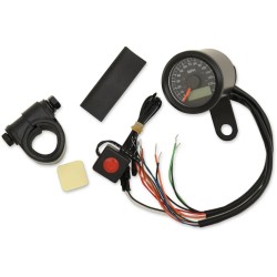 1-7 8  Programmable Electronic Speedometer with Indicator Lights