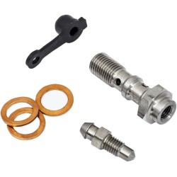 Vis banjo avec vis de vidange