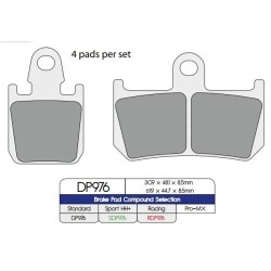 Standard Sintered Metal Brake Pads