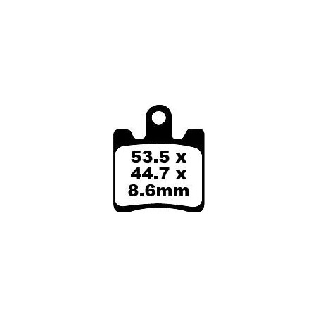 SFA Series Organic Scooter Brake Pads