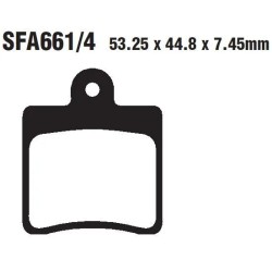 SFA Series Organic Scooter Brake Pads