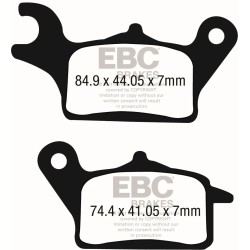 SFAC Carbon Series Scooter Brake Pads