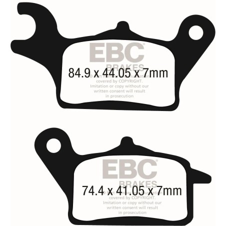 SFAC Carbon Series Scooter Brake Pads