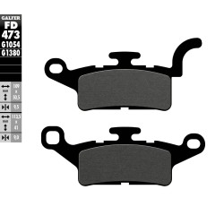 Semi-Metallic Brake Pads
