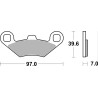 MS Scooter Maxi Sintered Brake Pads