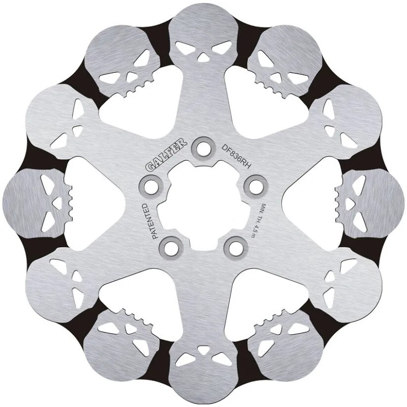 DISQUE DE FREIN À DESIGN CRÂNES FIXE