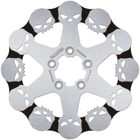 DISQUE DE FREIN À DESIGN CRÂNES FIXE