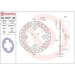 BRAKE ROTOR FIXED SERIE ORO PRIME LINE