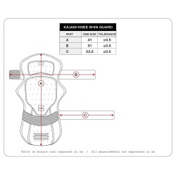 Protection pour genou/tibia Kajam