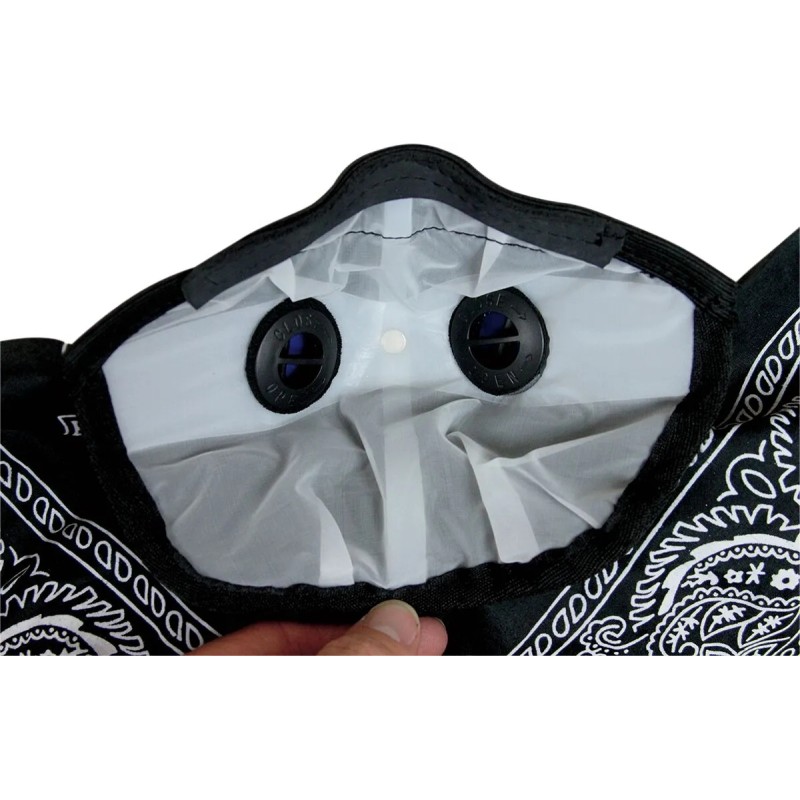 Demi-masques bandana Pro Series motif cachemire
