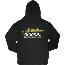 Sweat-shirt à capuche avec fermeture éclair Racer