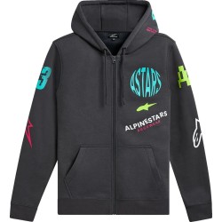 Variegate Zip Hoodie
