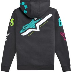 Variegate Zip Hoodie