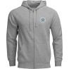 Badge Zip-Up Hoodie