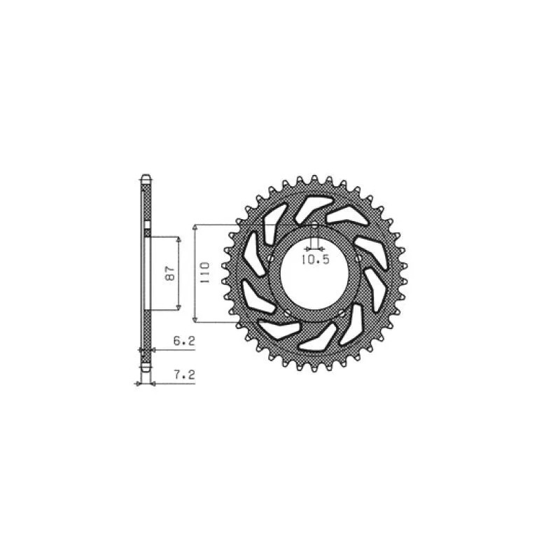 Couronnes en acier de rechange pour couronnes d'origine