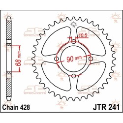 Rear Sprocket Steel
