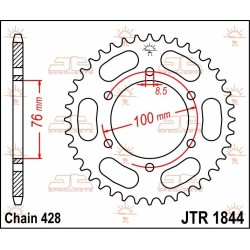 Rear Sprocket Steel
