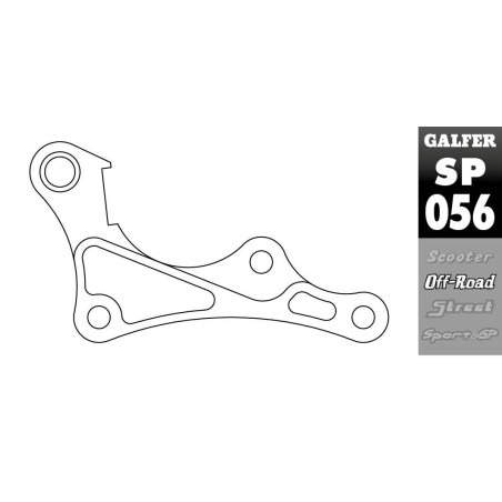 Brake Caliper Relocation Bracket