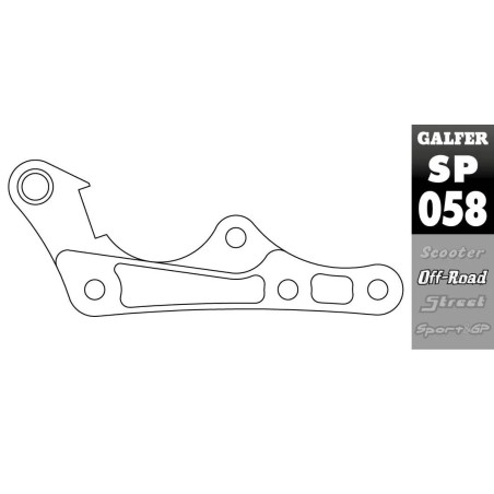 Brake Caliper Relocation Bracket