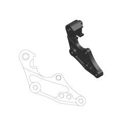 Relocation Bracket for Dakar 298 mm Front Disk