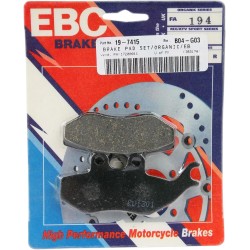 Organic Base  FA  Brake Pads