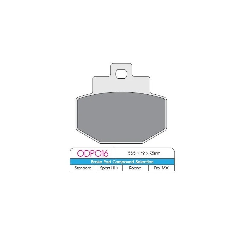 Plaquettes de frein organiques ODP