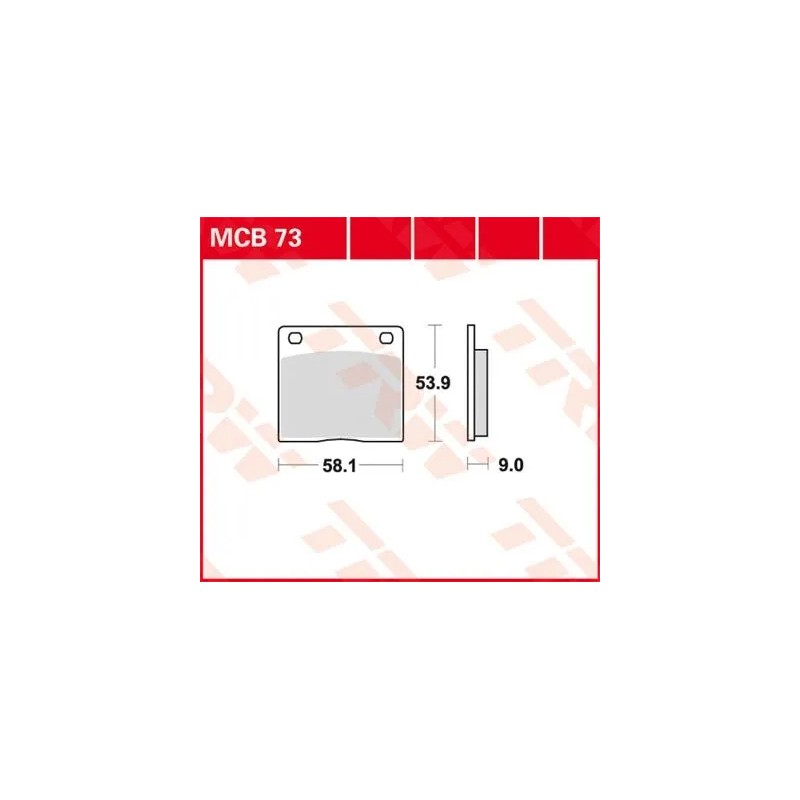 Plaquettes de frein en métal fritté polyvalentes