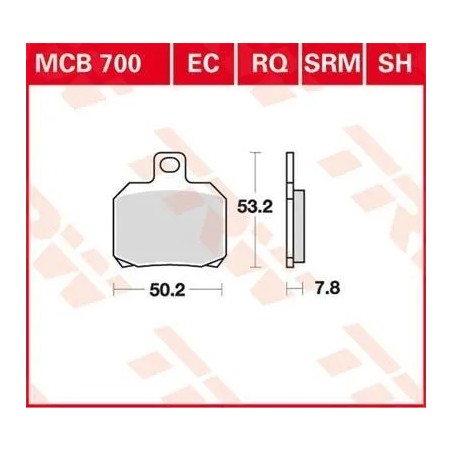 EC Series Ceramic Brake Pads