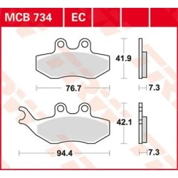 EC Series Ceramic Brake Pads